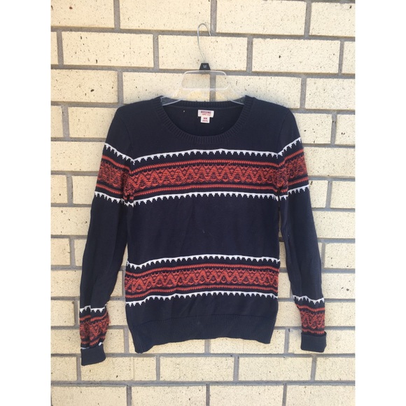 Xhiliration Striped Sweater - Picture 2 of 2